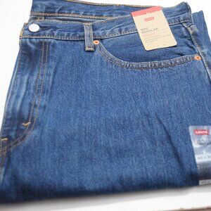 NWT Levi's Men's 505 Regular Fit 100% cotton Jeans 30x30 #005054886